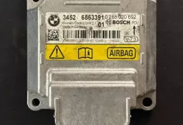 6863391 блок управления AirBag (SRS) BMW 3 F30 F35 F31 2014