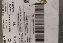 02020521 блок управління airbag (srs) Peugeot 307 2003