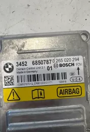 6850787 блок управління airbag (srs) BMW 5 F10 F11 2010