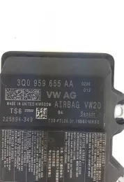15B6010650 блок управління airbag (srs) Skoda Octavia Mk3 (5E) 2015