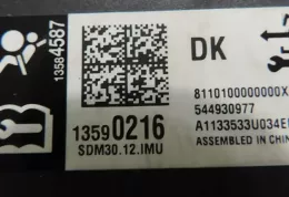 13590216 блок управления AirBag (SRS) Opel Mokka 2014
