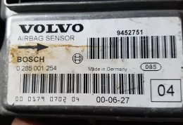 1001790702 блок управління airbag (srs) Volvo S80 2002