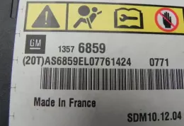 M1500 блок управління airbag (srs) Opel Meriva B 2011
