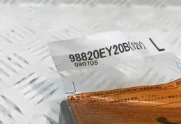 98820EY20B блок управління airbag (srs) Nissan Qashqai+2 2009