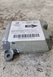 BGS0231076V блок управления AirBag (SRS) Opel Zafira A 2002