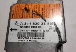 500301190715 блок управління airbag (srs) Mercedes-Benz E W211 2008