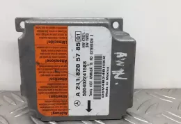 500402241588 блок управления AirBag (SRS) Mercedes-Benz E W211 2005