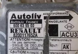 820017652A блок управления AirBag (SRS) Renault Scenic RX