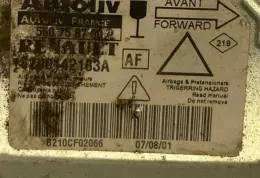 6200142163A блок управління airbag (srs) Renault Laguna II 2004