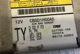 8917002D53 блок управління airbag (srs) Toyota Corolla E140 E150 2012
