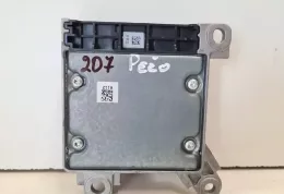 YBBE0447592 блок управління airbag (srs) Peugeot 207 2009