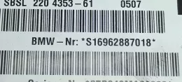 S16962887018 блок управління airbag (srs) BMW Z4 E85 E86 2006