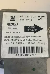 BFS0910157Y блок управления AirBag (SRS) Opel Astra J 2010