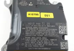 A2139012809 блок управления AirBag (SRS) Mercedes-Benz E W213 2016