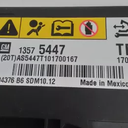 AS5447T10700167 блок управління airbag (srs) Opel Insignia A 2010