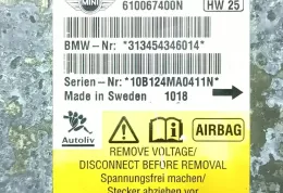 6577345434601 блок управління airbag (srs) Mini One - Cooper Coupe R56 2010