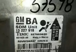 57598 блок управління airbag (srs) Opel Astra H 2005