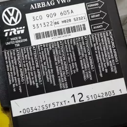 51042803 блок управления AirBag (SRS) Volkswagen PASSAT B6 2004