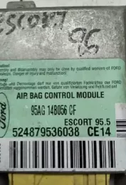 524879536038 блок управления AirBag (SRS) Ford Escort 1995