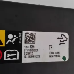 13593289 блок управління airbag (srs) Opel Insignia A 2014