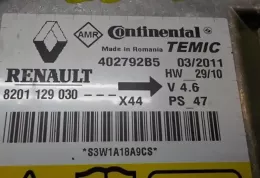 8201129030 блок управління airbag (srs) Renault Twingo II 2011