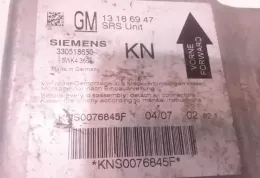 1316947 блок управления AirBag (SRS) Opel Vectra C 2007