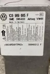 16040312F блок управления AirBag (SRS) Volkswagen Sharan 2002