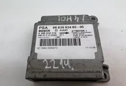 9663593480 блок управління airbag (srs) Peugeot 207 2007