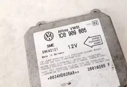 5WK43131VW61 блок управління airbag (srs) Volkswagen Sharan 2005