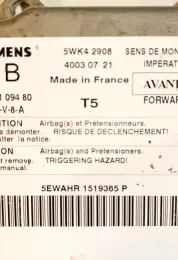 5WK42608 блок управления AirBag (SRS) Peugeot 307 2004