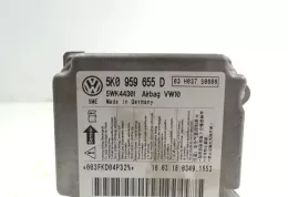 5K0959655D012 блок управління airbag (srs) Volkswagen Golf SportWagen 2010