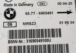 00B1165H23693 блок управління airbag (srs) BMW 3 E46 1998