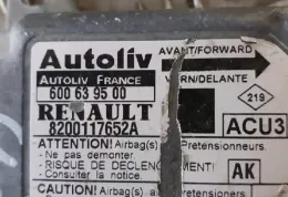 820017652A блок управления AirBag (SRS) Renault Scenic RX