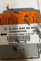 500304060360 блок управління airbag (srs) Mercedes-Benz E W211 2004