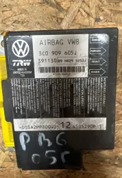 00BA2PP80QW2 блок управління airbag (srs) Volkswagen PASSAT B6 2006