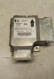 BAS0114233K блок управління airbag (srs) Opel Vectra C 2004