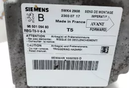 135775 блок управління airbag (srs) Peugeot 307 2004