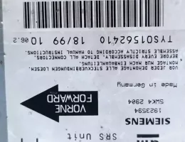TYS01562410 блок управління airbag (srs) Opel Astra G 2000