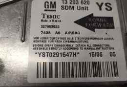 YST0291547H блок управления AirBag (SRS) Opel Meriva A 2006