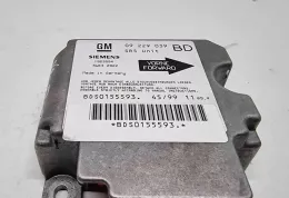 8080155593 блок управління airbag (srs) Opel Vectra B 2000