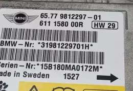 31981229701H блок управління airbag (srs) Mini Cooper Countryman R60 2015