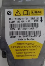6577911421501 блок управления AirBag (SRS) BMW 5 E60 E61 2005