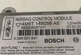 6E0008287201 блок управління airbag (srs) Ford Focus C-MAX 2007