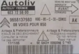 9658137980 блок управління airbag (srs) Citroen C4 Grand Picasso 2015