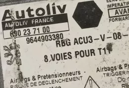 690237100 блок управління airbag (srs) Peugeot 206 2001