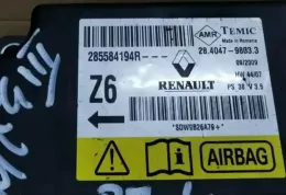 285584194R блок управління airbag (srs) Renault Megane III 2013