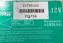 391156 блок управления AirBag (SRS) Fiat Punto (188) 2009