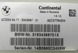 G2130 блок управління airbag (srs) BMW 3 F30 F35 F31 2014