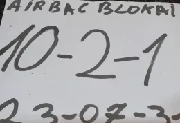 9642927880 блок управління airbag (srs) Citroen Xsara 1999