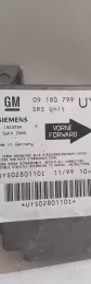 UYS0280110T блок управління airbag (srs) Opel Zafira A 2001